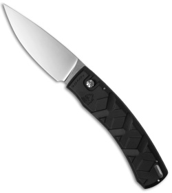 Piranha X Automatic Knife Black (3.3" Mirror)