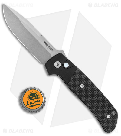 Pro-Tech Terzuola ATCF Automatic Knife Textured Black G-10 (3.5" SW MagnaCut)