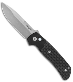 Pro-Tech Terzuola ATCF Automatic Knife Textured Black G-10 (3.5" SW MagnaCut)