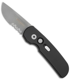 Pro-Tech Calmigo CA Legal Automatic Knife (1.9" Bead Blast Serr)