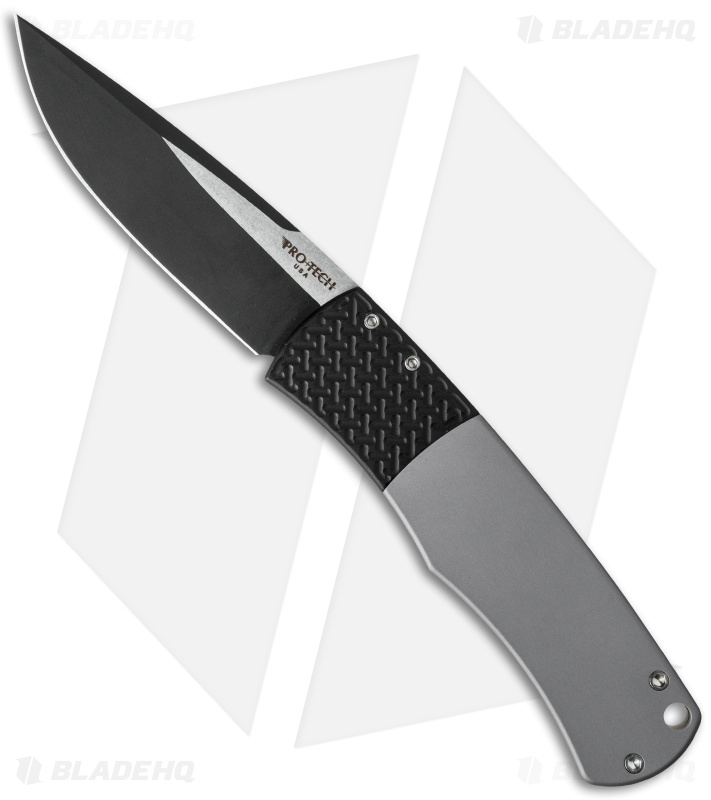 Pro-Tech Magic BR-1 "Whiskers" Automatic Knife (3.125" Black) BR-1.12