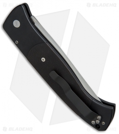 Pro-Tech Brend 1 Large Automatic Knife Black Micarta (4.6" Satin) 1147