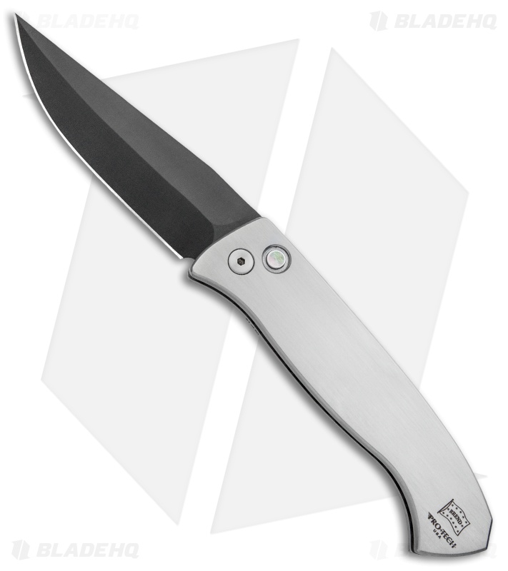 Pro-Tech Custom Brend Automatic Knife 416 Stainless Steel (4" Black)