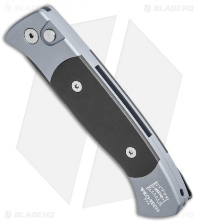 Pro-Tech Brend 2 Automatic Knife Aluminum/Black G-10 (2.9" Black) 1202