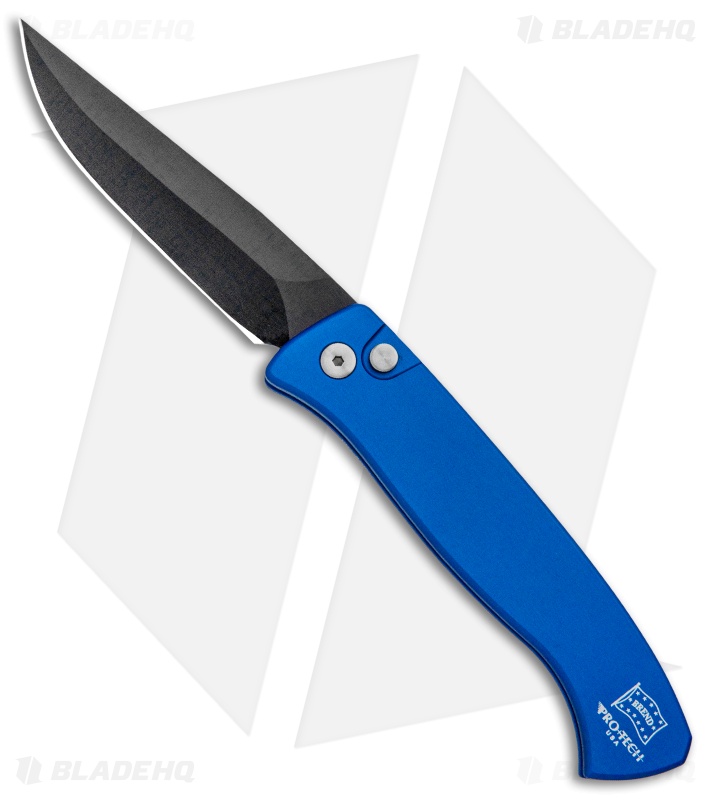 Pro-Tech Brend 2 Automatic Knife Blue (2.9" Black)