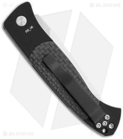 Pro-Tech Brend 2 Small Automatic Knife Carbon Fiber (2.9" Satin Plain) 1204