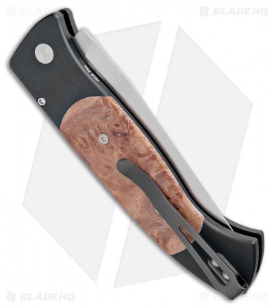 Pro-Tech Brend 3 Medium Automatic Knife Maple Burl (3.75" Satin) 1306