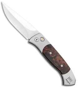 Pro-Tech Brend 3 Medium Custom  Desert Ironwood (3.75" Hand Ground/Polished)