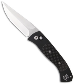 Pro-Tech Brend 3 Medium Automatic Knife Carbon Fiber (3.75" Satin)