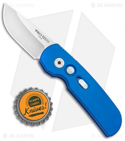 Pro-Tech Calmigo CA Legal Automatic Knife Blue (1.9" Satin)