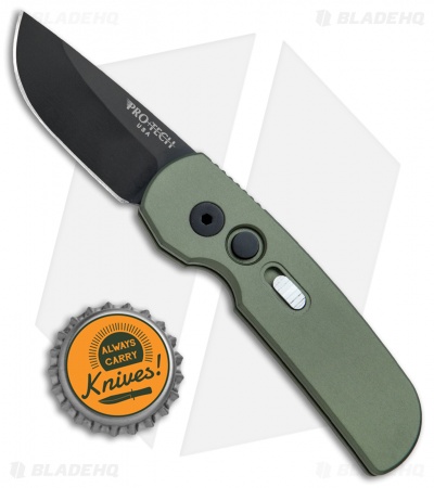 Pro-Tech Calmigo CA Legal Automatic Knife Dark Green (1.9" Black)