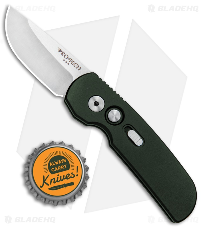 Pro-Tech Calmigo CA Legal Automatic Knife OD Green (1.9" Satin)