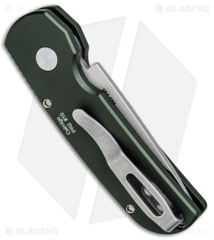 Pro-Tech Calmigo CA Legal Automatic Knife OD Green (1.9" Satin)