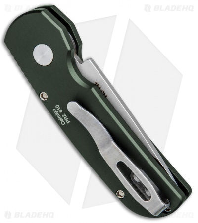 Pro-Tech Calmigo CA Legal Automatic Knife OD Green (1.9" Satin)