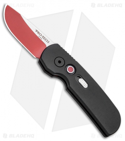 Pro-Tech Red Devil Calmigo CA Legal Automatic Knife Black (1.9" Red)