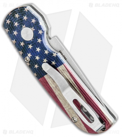 Pro-Tech Calmigo PK Custom CA Legal Automatic Vintage Flag Tron (1.9"Satin)