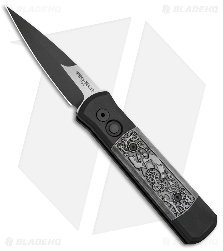 Pro-Tech Godson Steampunk Automatic Knife (3.15" Two-Tone) 7SP-6