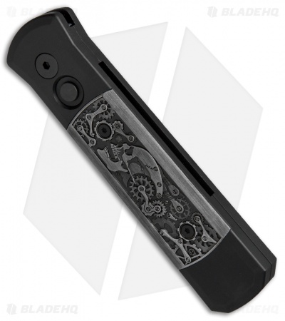 Pro-Tech Godson Steampunk Automatic Knife (3.15" Two-Tone) 7SP-6