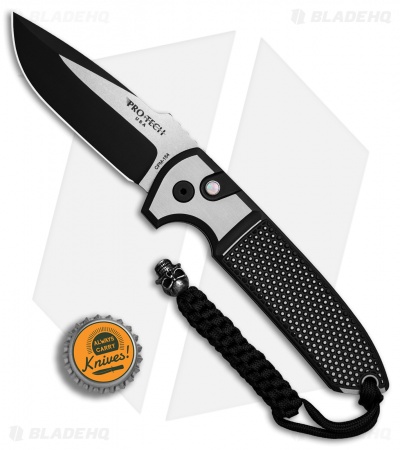 Pro-Tech Les George Rockeye Steel Custom Auto Knife Two-Tone (3.3" Two-Tone)