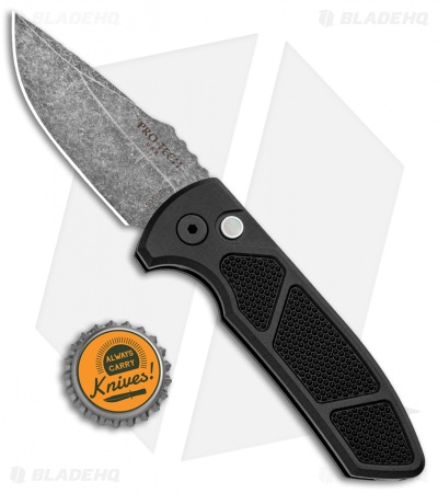 Pro-Tech SBR Blade Show Special Automatic Knife Knurled (2.6" Acid Wash)
