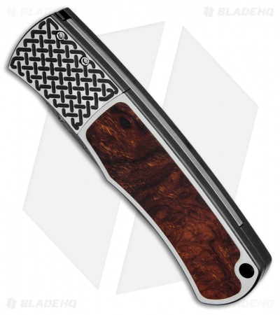 Pro-Tech Magic "Whiskers" Custom Auto Knife SS Desert Ironwood (Damascus) BR-1