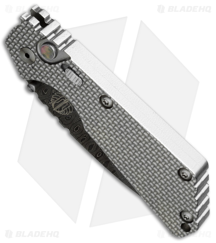 Strider + Pro-Tech Custom SnG Automatic Knife Knurled Titanium