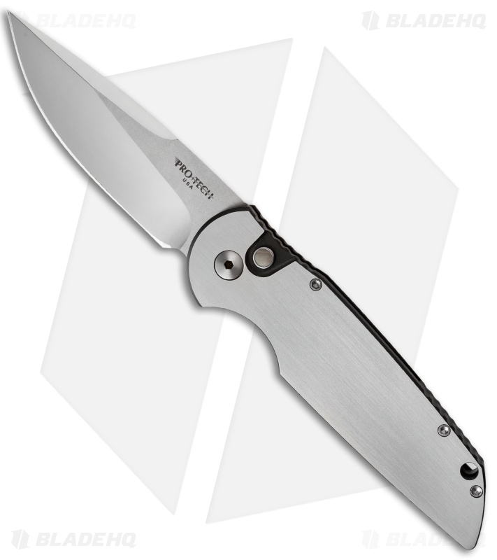 Pro-Tech TR-3 Steel Custom Automatic Knife Smooth (3.5" Mirror)
