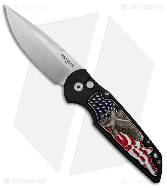 Pro-Tech TR-3 Shaw Eagle Automatic Knife Limited Edition (3.5" Stonewash)