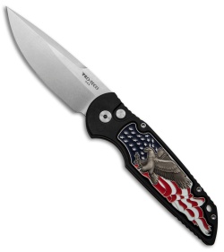 Pro-Tech TR-3 Shaw Eagle Automatic Knife Limited Edition (3.5" Stonewash) 