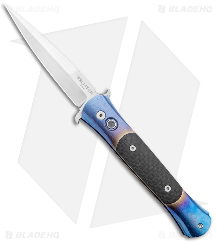 Pro-Tech The Don Custom Automatic Knife Multi-Anodized Titanium (3.25 Satin)