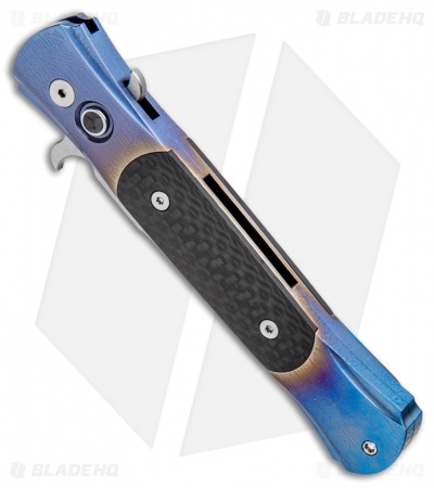 Pro-Tech The Don  Custom Automatic Knife Multi-Anodized Titanium (3.25 Satin)