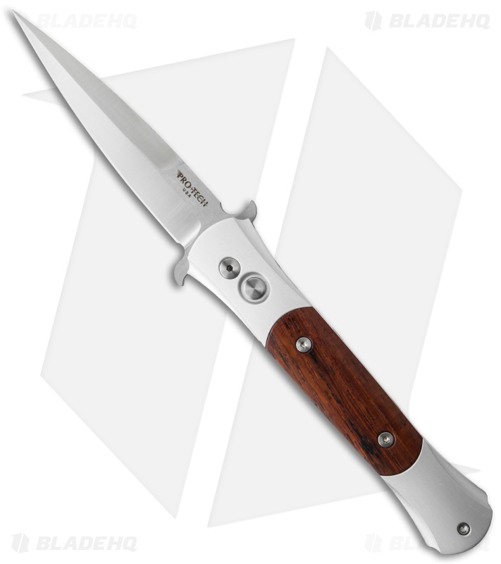 Pro-Tech The Don Automatic Knife Cocobolo + Clip (3.5" Satin) 1708-C