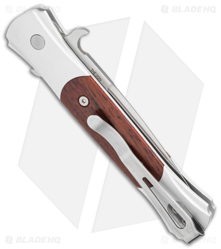 Pro-Tech The Don Automatic Knife Cocobolo + Clip (3.5" Satin) 1708-C