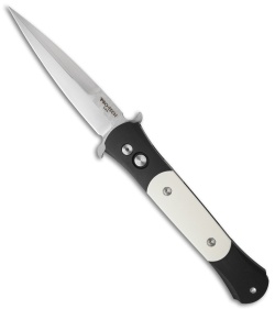 Pro-Tech The Don Tuxedo Automatic Knife Ivory Micarta + Clip (3.5" Satin) 1751