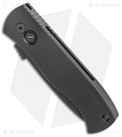 Pro-Tech Emerson CQC-7 Tanto Automatic Knife Operator (3.25" Black)