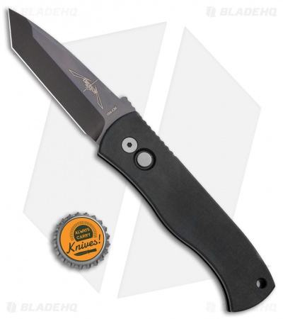 Emerson Pro-Tech CQC-7 Tanto Automatic Knife w/ Solid Handle (3.25" Espresso)