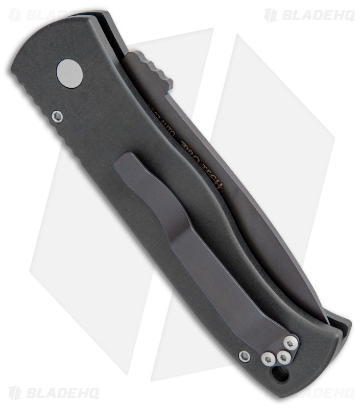 Emerson Pro-Tech CQC-7 Tanto Automatic Knife w/ Solid Handle (3.25" Espresso)