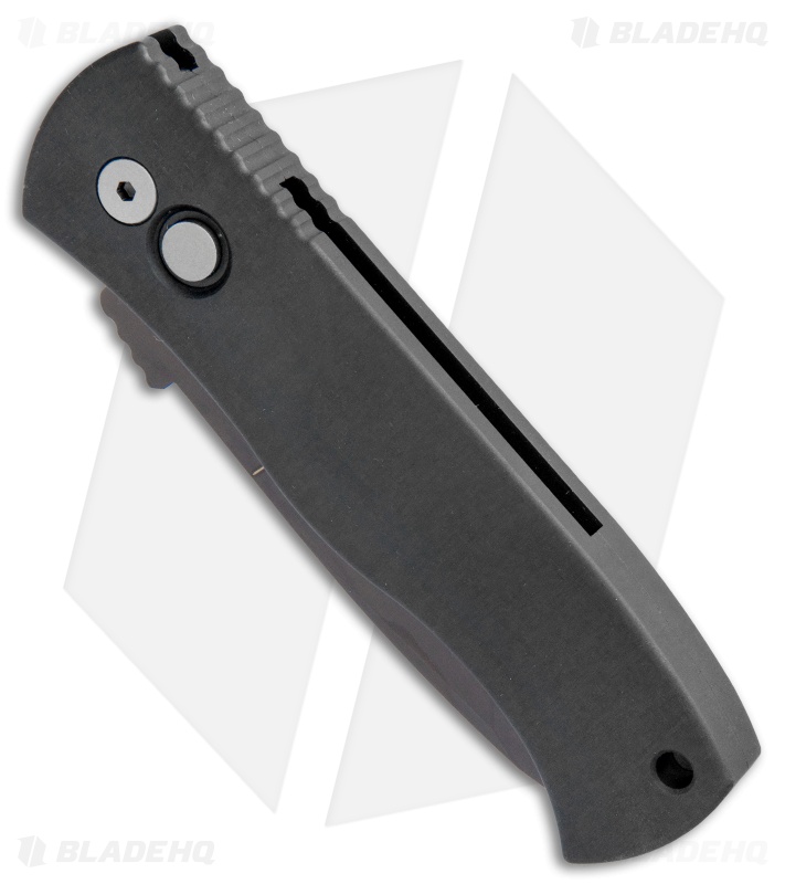 Emerson Pro-Tech CQC-7 Tanto Automatic Knife w/ Solid Handle (3.25" Espresso)
