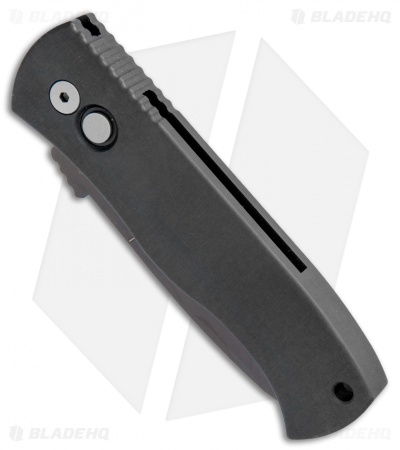 Emerson Pro-Tech CQC-7 Tanto Automatic Knife w/ Solid Handle (3.25" Espresso)