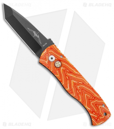 Emerson Pro-Tech CQC-7 Automatic Knife Orange Grain Micarta (3.25