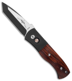 Pro-Tech Emerson CQC-7 Automatic Knife Cocobolo Wood (3.25" Black)