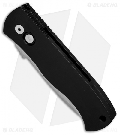 Emerson Pro-Tech CQC7-A Spear Point Auto w/ Solid Handle (3.25" Stonewash Serr)