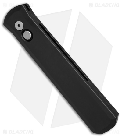Pro-Tech Godfather Automatic Knife Black (4" Bead Blast)