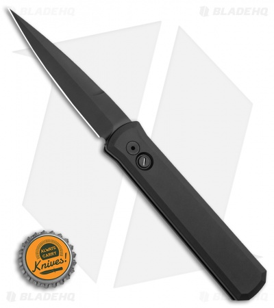 Pro-Tech Godfather Operator Automatic Knife Black (4" Black)