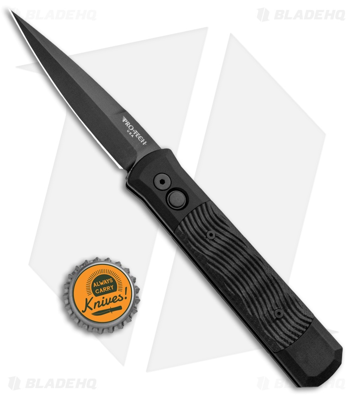 ザ・ゴッドファーザー Pro-Tech Godfather - Automatic Knife | Black G-10 | Blade HQ