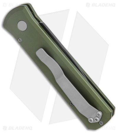 Pro-Tech Godson Automatic Knife Green (3.15" Black) 721-Green