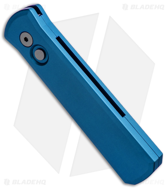 Pro-Tech Godson Blue Automatic Knife (3.15" Bead Blast)