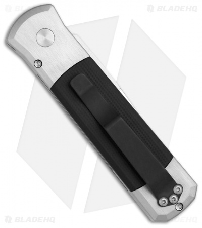 Pro-Tech Godson Automatic Knife Gray/Black G-10 (3.15" Satin) 700
