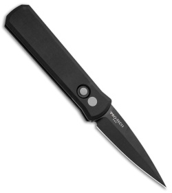 Pro-Tech Godson Left Hand Automatic Knife Tactical (3.15" Black) 721-LH