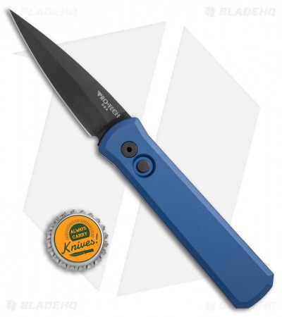 Pro-Tech Godson Automatic Knife Blue Tactical (3.15" Black) 